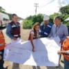 Supervisa Mara Lezama inicio de obra en la 180 D, acceso a la estación del Tren Maya en Cancún