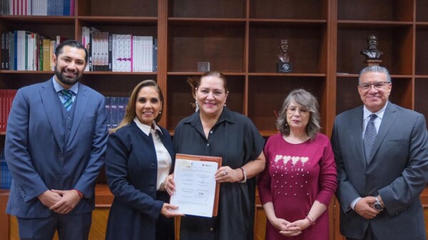 Mara Lezama firma convenio con el INE para la búsqueda e identificación de personas desaparecidas