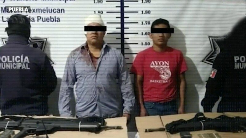 Detienen a dos militares extorsionadores en Puebla