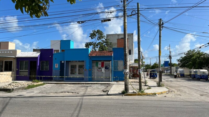 Balean oficinas del sindicato de mototaxis IslaCun en la SM-247