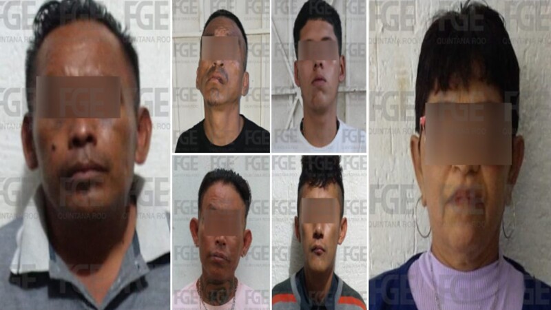 Caen seis narcomenudistas en un cateo a vivienda en la Supermanzana 234 de Cancún