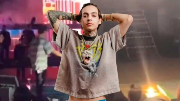 Natanael Cano siente temblor en pleno concierto en Oaxaca