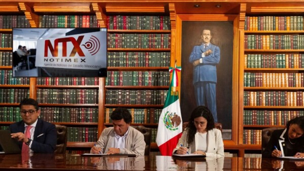 Firman acuerdo sindicato y gobierno extinción de Notimex