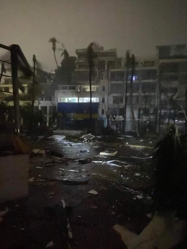 Daños incuantificables hasta el momento, aunque hasta ahora no se han reportado pérdidas humanas, sólo materiales.