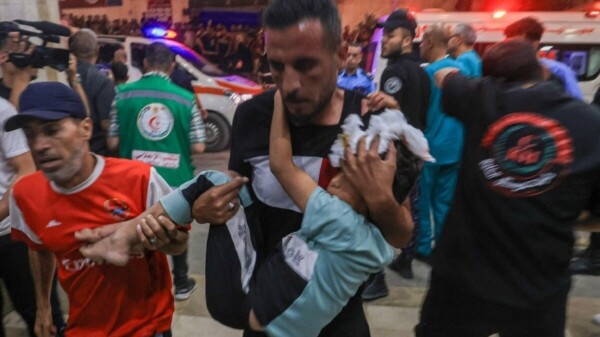 Ataque israelí a hospital en Gaza, “un genocidio”: Abbas