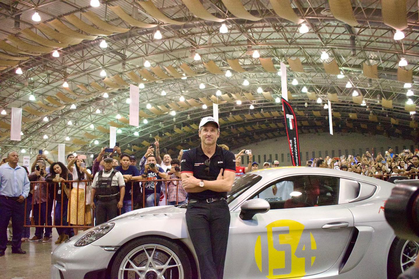 Patrick Dempsey lleva a Veracruz para participar en la Carrera Panamericana 2023