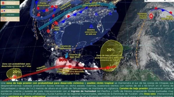 Tras el paso del huracán ‘Otis’, ‘Pilar’ amenaza en el Pacífico