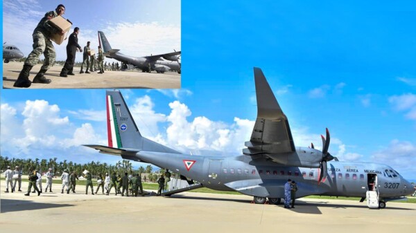 Realiza Sedena puente aéreo en Guerrero