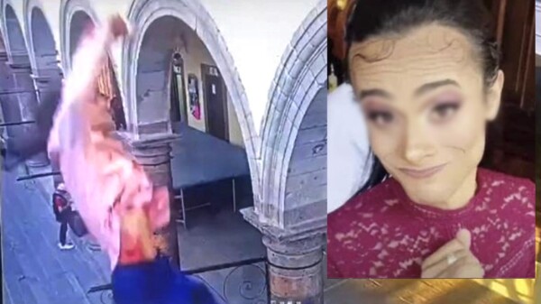 Revelan momento en que regidor transgénero cae de balcón en Guanajuato