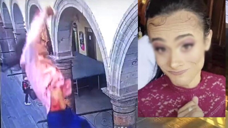 Revelan momento en que regidor transgénero cae de balcón en Guanajuato