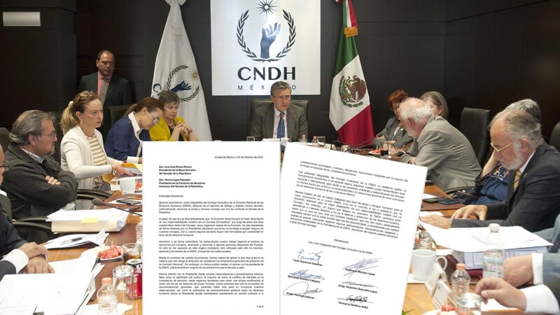 Renuncia todo el Consejo Consultivo de la CNDH