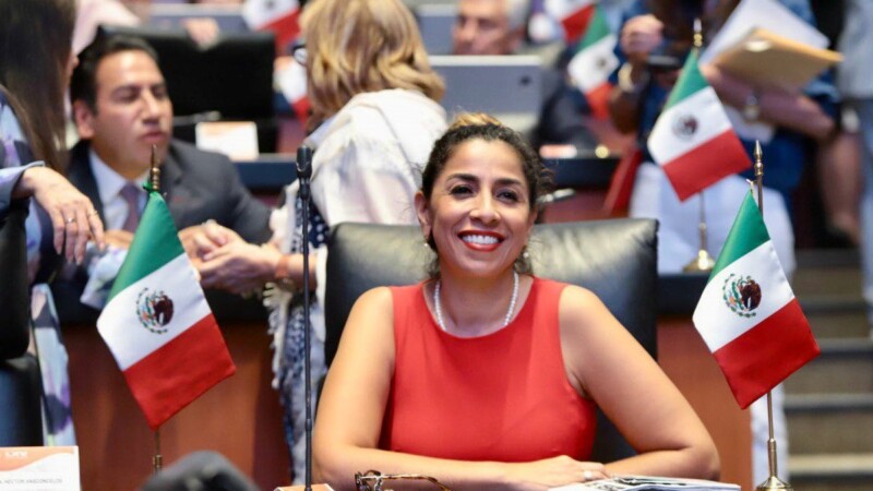 Desde el Senado defendemos los derechos de los trabajadores del campo: Marybel Villegas.