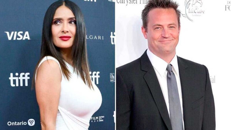 Salma Hayek envía conmovedor mensaje tras el deceso de Matthew Perry