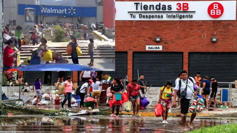 Ante ausencia de ayuda, no cesa la rapiña en Acapulco