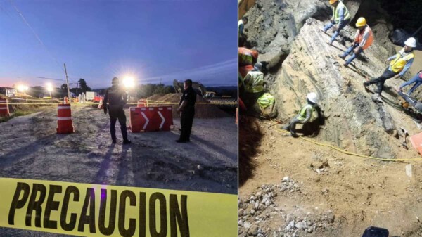 Tragedia en los trabajos del Tren Maya en Palenque.