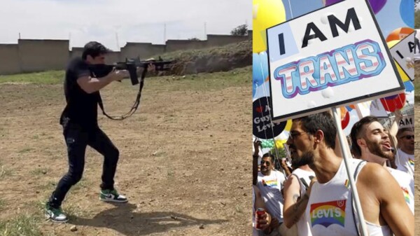 Verástegui fusil en mano, amenaza a partidarios de la ideología de género