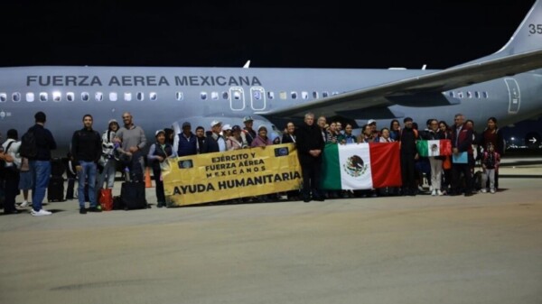 Han sido repatriados 721 mexicanos desde Israel