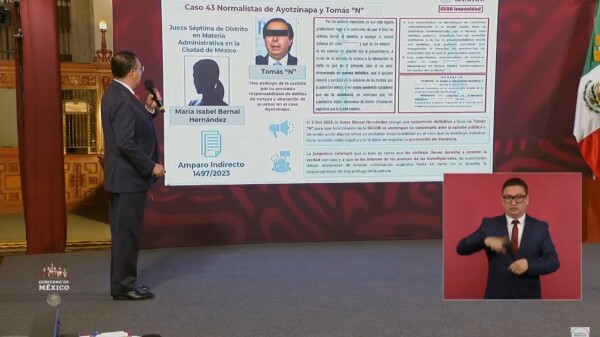 Amparan a prófugo, Zerón, y a homicida confeso, Aburto