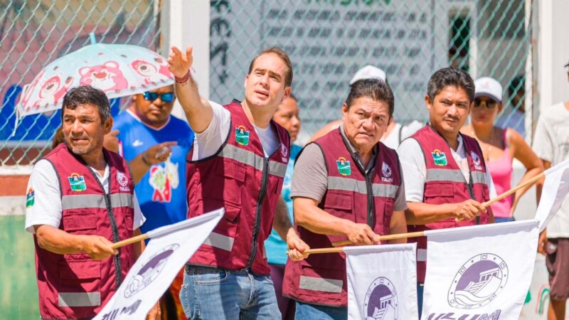 Pasajeros del Tren Maya y del Aeropuerto de Tulum llegarán a Punta Allen a través de un camino de acceso seguro y rehabilitado