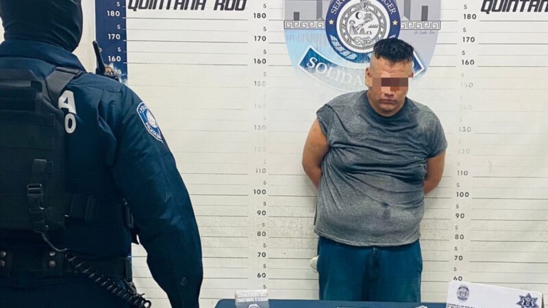 Frustran robo a una farmacia en Playa del Carmen.