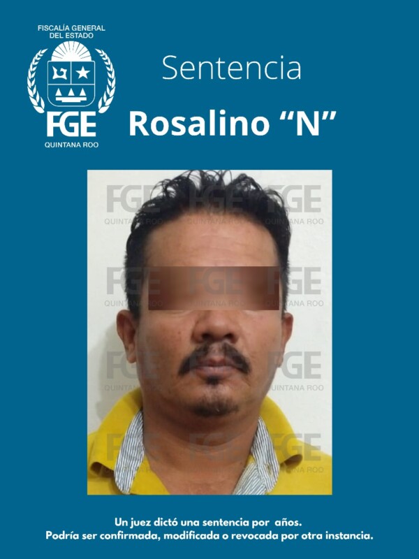 Condenan a 20 años de prisión a frustrado feminicida en Cancún; los hechos imputados a Rosalino “N” ocurrieron el 30 de diciembre del 2020.