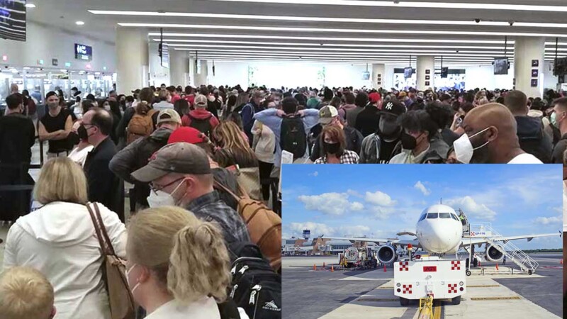 Registra Aeropuerto de Cancún considerable salto en número de vuelos