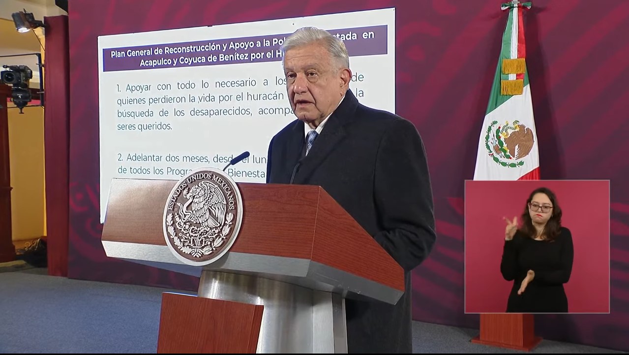 El gobierno federal invertirá 61 mil 313 millones de pesos para la reconstrucción de Acapulco y otras zonas devastadas en Guerrero provocadas por el huracán ‘Otis’ la semana pasada.