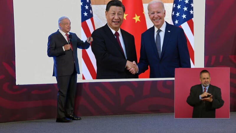 Confía AMLO en que Biden y Xi alcancen acuerdos sobre fentanilo