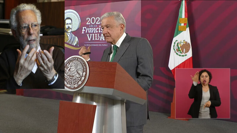 Lamenta AMLO fallecimiento del filósofo Enrique Dussel