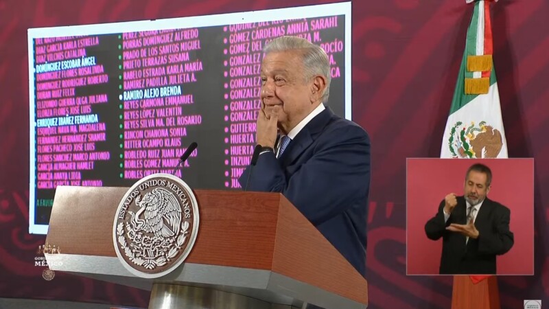 Celebra AMLO aprobación en general del PEF 2024