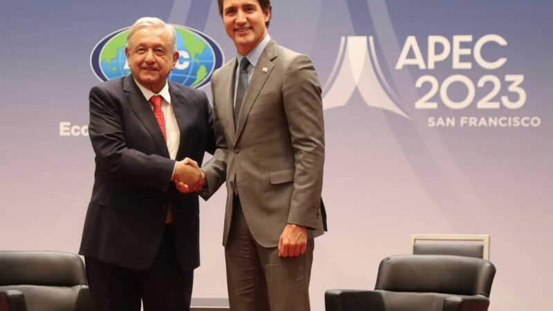 Migración y comercio, temas centrales AMLO con Trudeau