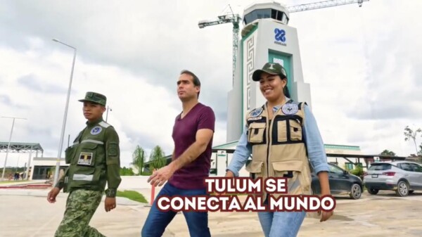 Destaca Diego Castañón obras del Aeropuerto Internacional de Tulum
