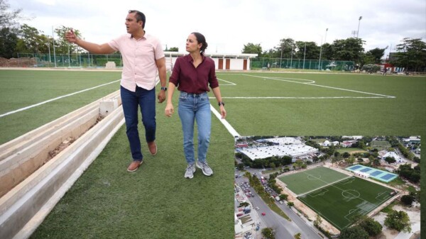 Proyecto deportivo en SM 21 al 70 por ciento: Ana Paty Peralta