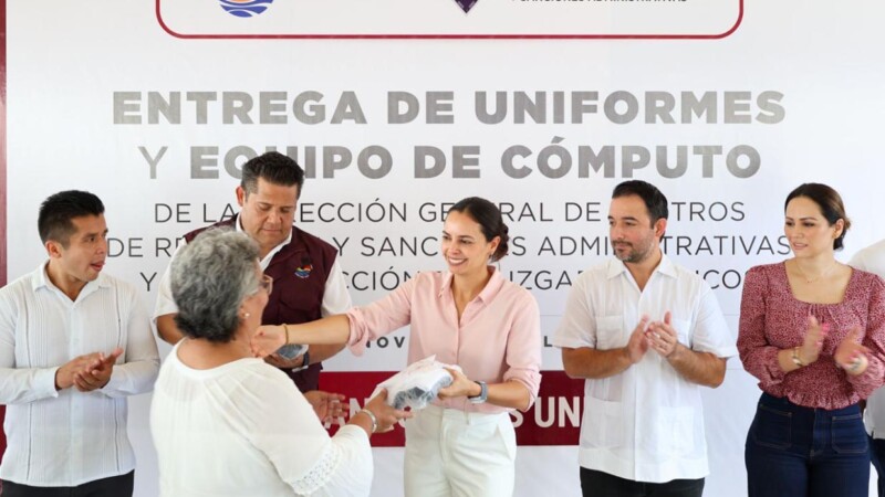 Fortalece Ana Paty Peralta la administración de justicia en Cancún