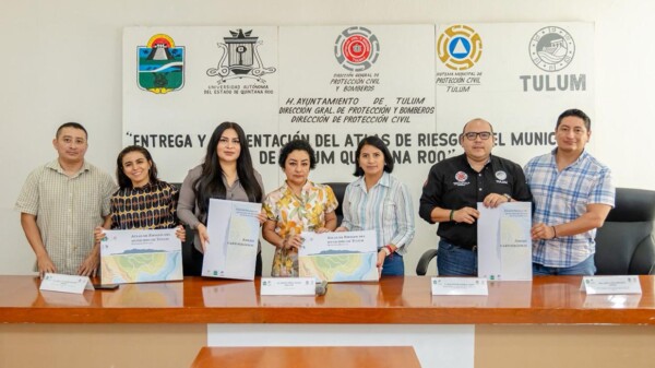Formalizan presentación del Atlas de Riesgo 2023 en Tulum