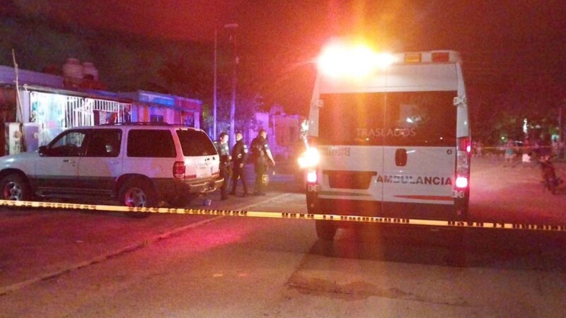 Asesinan a balazos a un hombre en colonia de Cancún