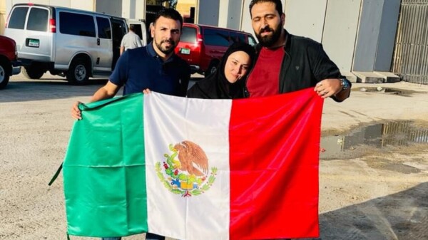 Sale doctora Bárbara Lango de Gaza rumbo a Egipto