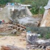 Colapsa puente en construcción en Oaxaca, hay 6 heridos
