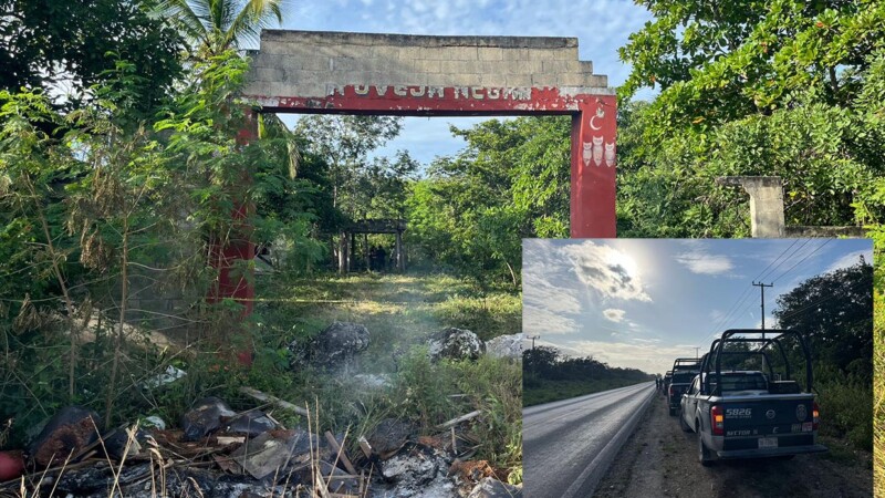 Localizan dos cuerpos en rancho abandonado rumbo a Leona Vicario