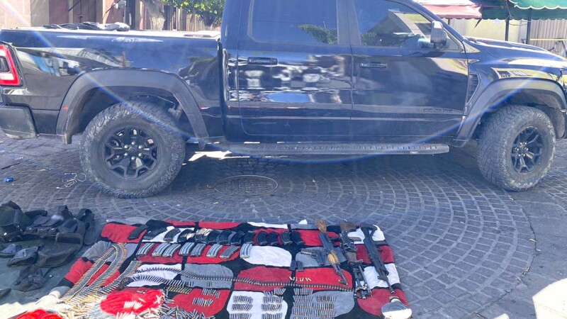 Asegura Guardia Nacional armas y municiones en Zacatecas