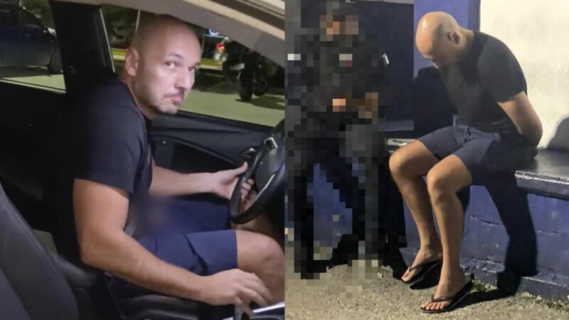 Sujeto es exhibido masturbándose en avenida de Cancún frente a una mujer