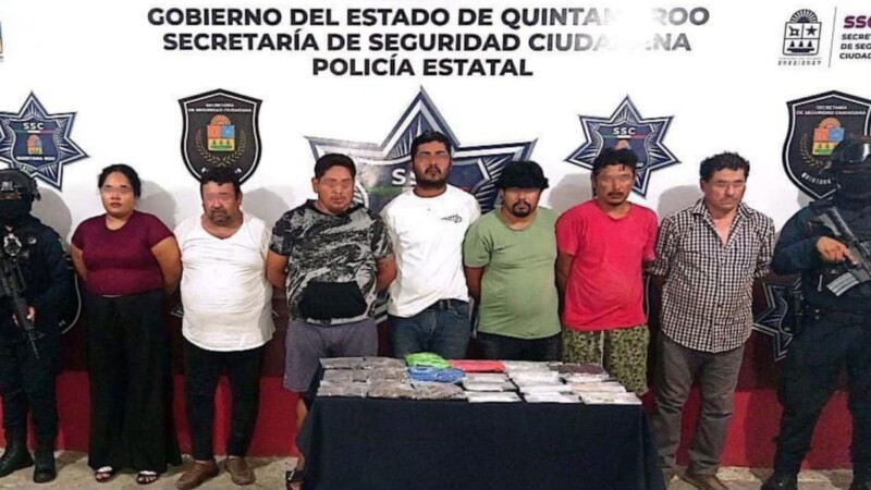 Desarticulan en Cancún una célula dedicada al narcomenudeo y secuestro