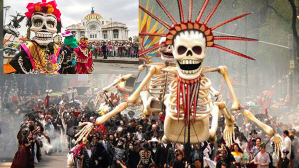 Vuelve el desfile de día de muertos a la CDMX