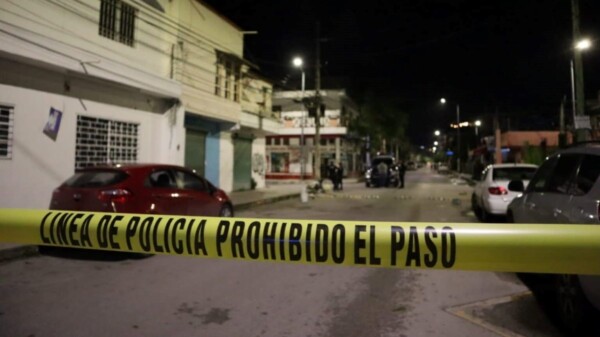 Ejecutan a balazos  a un hombre en la colonia Colosio de Playa del Carmen.
