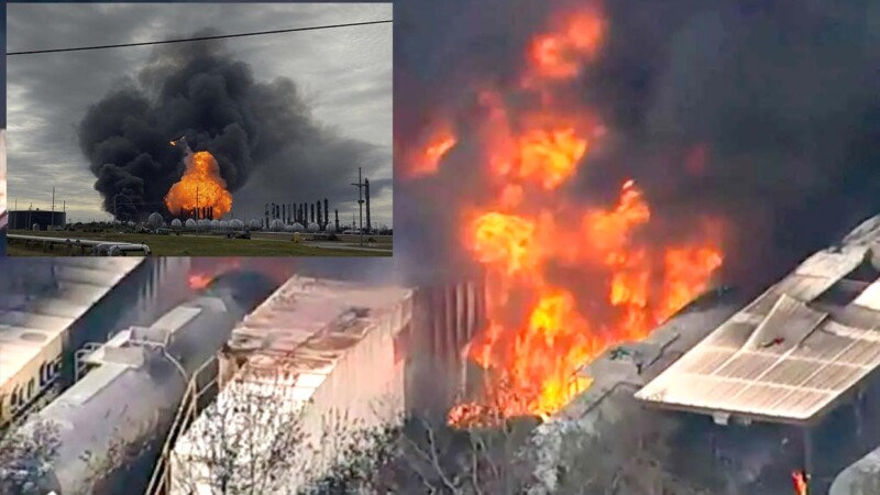 Estalla planta química en Texas y genera evacuación masiva