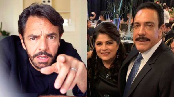 Eugenio Derbez se burla del presunto divorcio de Victoria Ruffo
