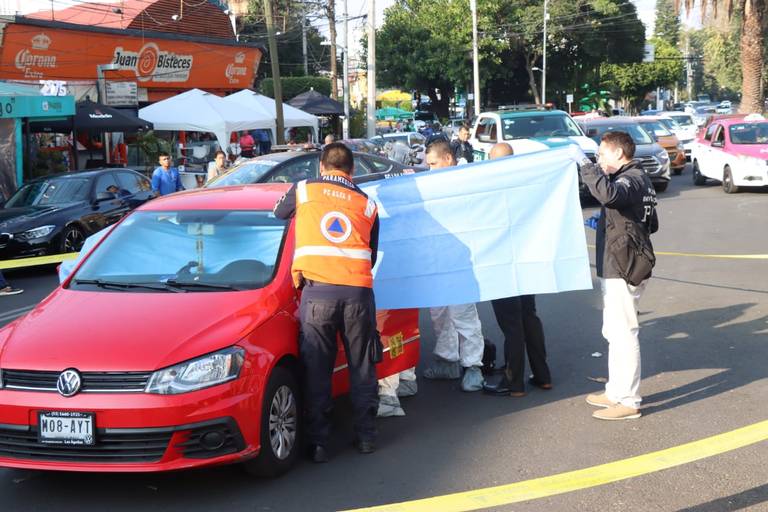 Asesinan a balazos a un automovilista por incidente de tránsito en la CdMx; los hechos fueron registrados por las cámaras en la Narvarte.
