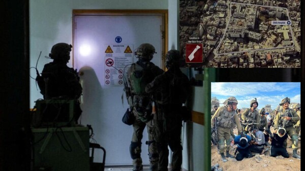 Ejército Israelí localiza cuartel en sótano de hospital en Gaza