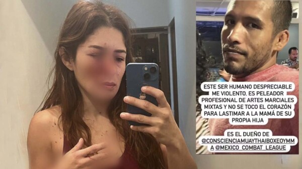 Luchadora olímpica mexicana es brutalmente golpeada por su expareja