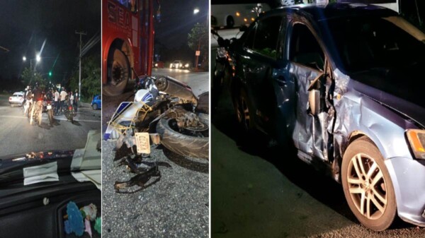 Choca motociclista y muere en el cruce de las avenidas Kabah y Chichén Itzá en Cancún